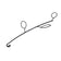Quick Connect Branch Style hanger with three oval hooks, resembling a natural branch, for easily adding bird perching space to a feeding pole.